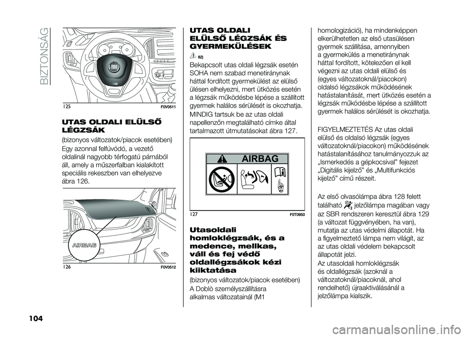 FIAT DOBLO PANORAMA 2021  Kezelési és karbantartási útmutató (in Hungarian) ��.�>�F�D�6�7�H�O�,
���
�����L�D�L�O�K�K
���� �	����� ������ 
�������
�4�������� ����������	�C����(��	 ���������8
�+�� ������� ���