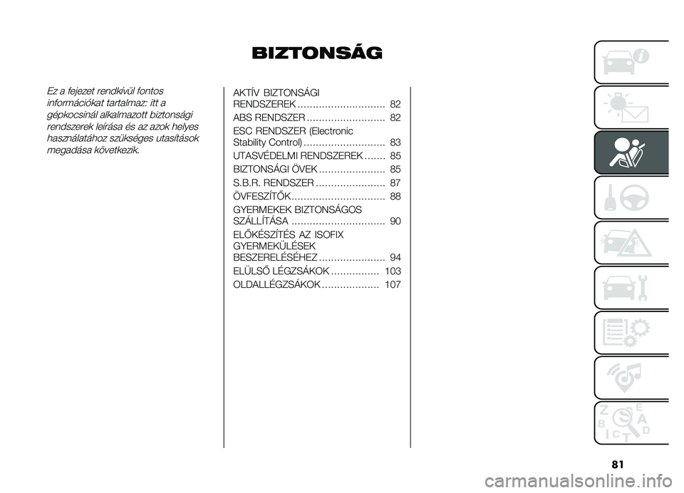 FIAT DOBLO PANORAMA 2021  Kezelési és karbantartási útmutató (in Hungarian) ��
�����	����
�+� � ������� ����#�	�"��� ��������������(��$�	�� ����������1 ��� �
����	��(����� ���	�������� ���������