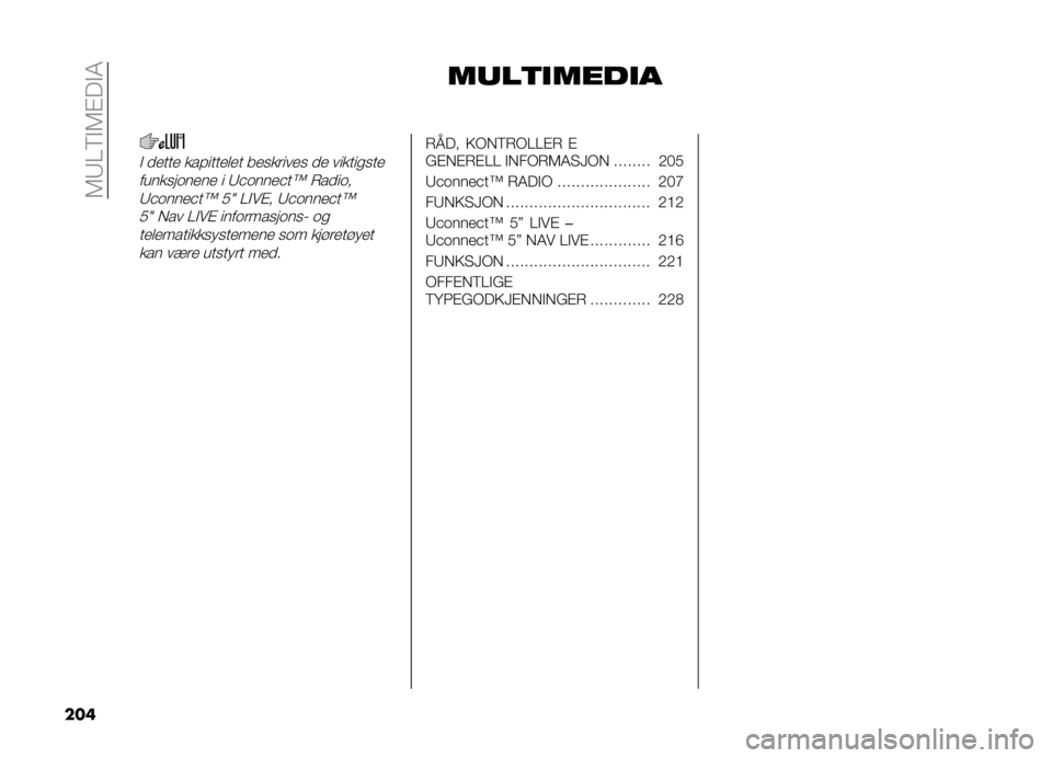 FIAT DOBLO PANORAMA 2021  Drift- og vedlikeholdshåndbok (in Norwegian) ��5�8�=�6�#�5�$��#�4
��� ��	��
������
�# �
���� ���������� ��������� �
� ������
���
�������	���� � �8�%�	����%��^ �*��
��	�
�8�%�	����