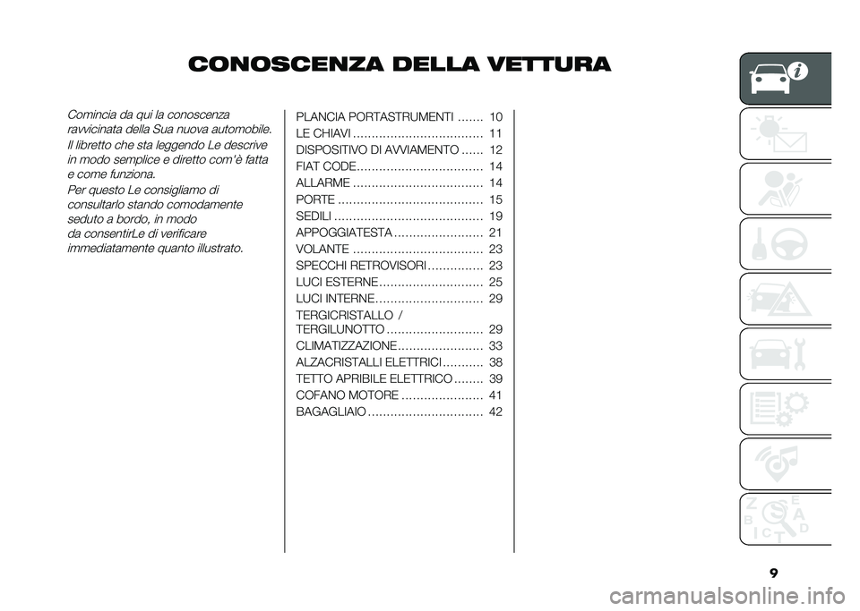 FIAT 500X 2020  Libretto Uso Manutenzione (in Italian) �
��	�
�	����
�� ����� �����
�����
�����	 ��	 ��� ��	 ����������	
��	�������	�
�	 �����	 � ��	 �����	 �	��
��
�����
�
�>� ������
�
�