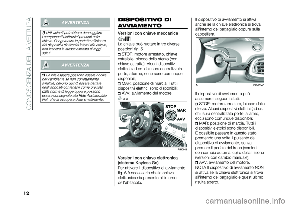FIAT 500X 2020  Libretto Uso Manutenzione (in Italian) ���.��.� ��1��?���%�1�����8�1�<�<�;�-�
�� �
���������
��
�;��
� �������
� ���
������� ��	�������	��
� ���
������
� ����
�
������ �