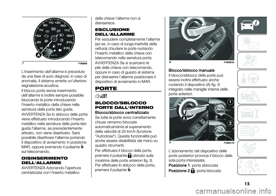 FIAT 500X 2020  Libretto Uso Manutenzione (in Italian) ���
��<�/��@�A�;
���������
���
� ������	���	��
� �9 ��������
�
��	 ���	 ��	�� �� �	��
� ���	������+ �� ��	�� ��
�	���
�	���	� �� ����