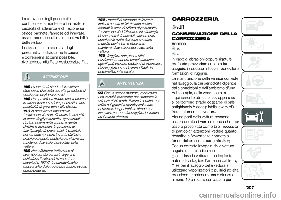 FIAT 500X 2021  Libretto Uso Manutenzione (in Italian) ���
��	 ���
�	����� ����� �����
�	�
���
����
�������� �	 �
�	��
����� ���	��
���	�
� ��
��	��	���
� �� �	�������	 � �� �
��	����� �