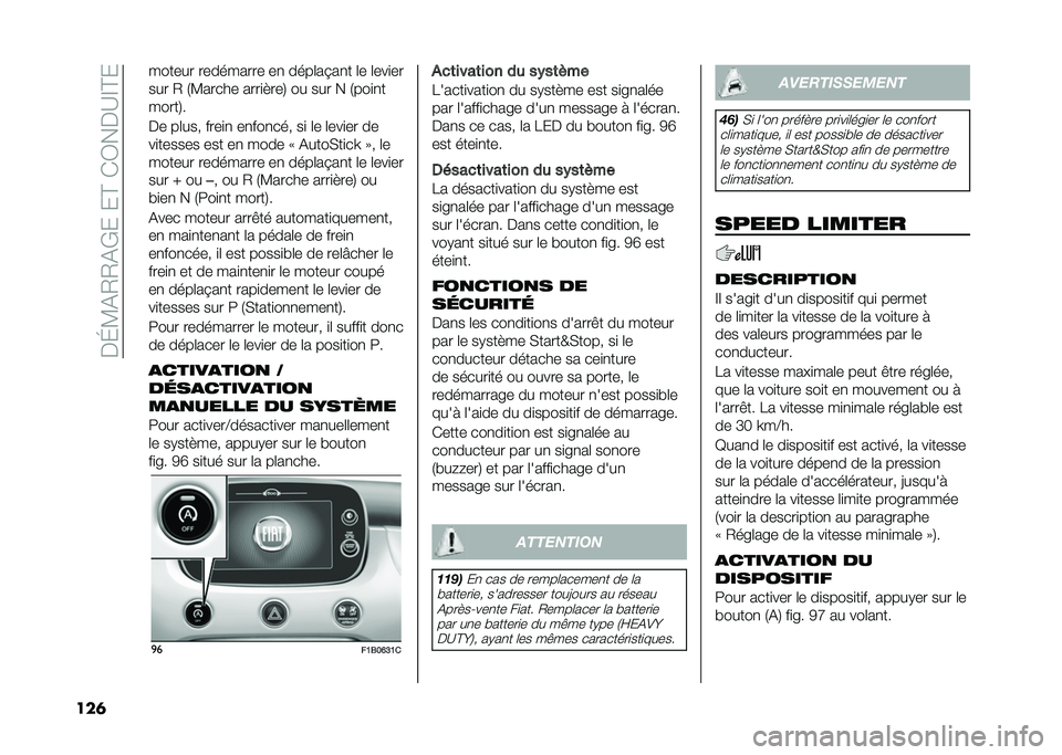 FIAT 500X 2020  Notice dentretien (in French) ���K�?�(�2�2�(�+����C��*�3���A�D�C�
���	 ������ ��������� ��
 ����	��=��
� �	� �	���
��
��� �2 �1�?����� ����
�"���4 �� ��� � �1���
�
�
��