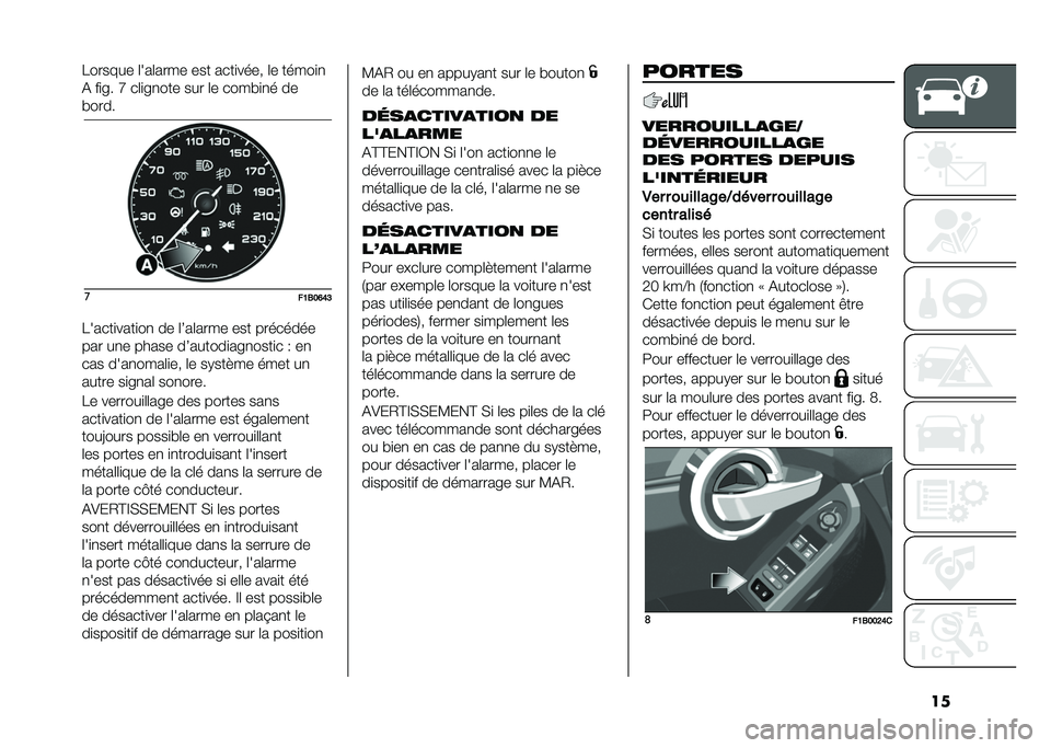 FIAT 500X 2020  Notice dentretien (in French) ���8������ �	���	���� ��� ����
���� �	� �����
�
�( ��
�� �R ��	�
��
��� ��� �	� ����#�
�
� ��
�#����
�
��B�4��F�G�A
�8�����
����
��
 ��