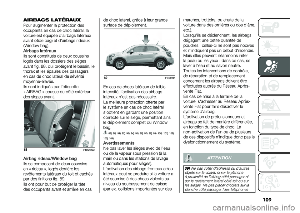 FIAT 500X 2021  Notice dentretien (in French) ����
����
�� ��
��	��
��
�9��� ������
��� �	� ��������
��
 ���
�������
�� ��
 ��� �� ���� �	������	� �	�
���
���� ��� ����
��