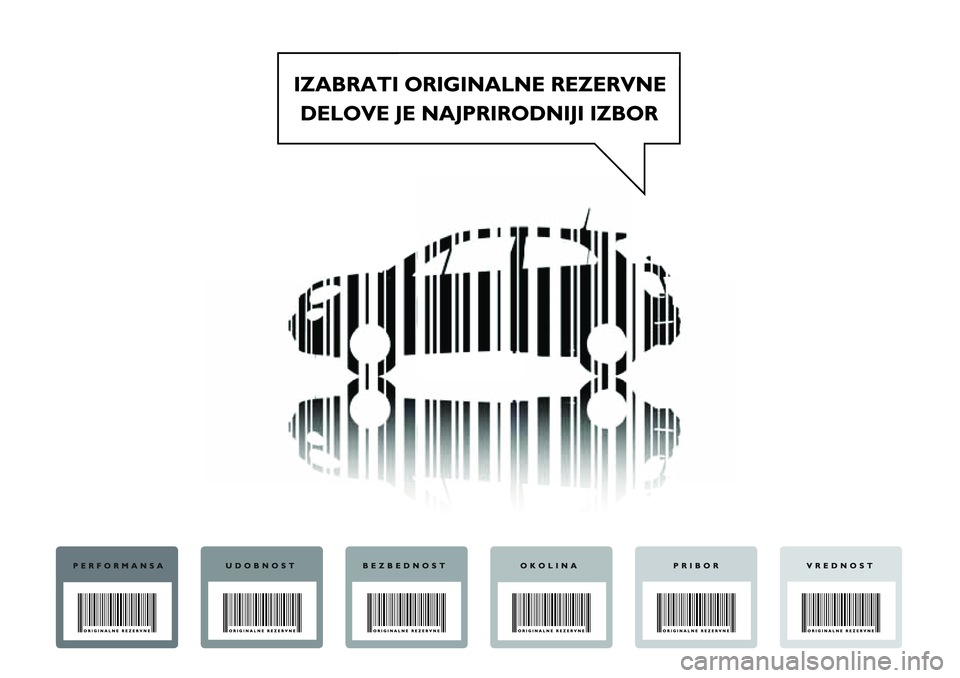 FIAT 500X 2017  Knjižica za upotrebu i održavanje (in Serbian) 