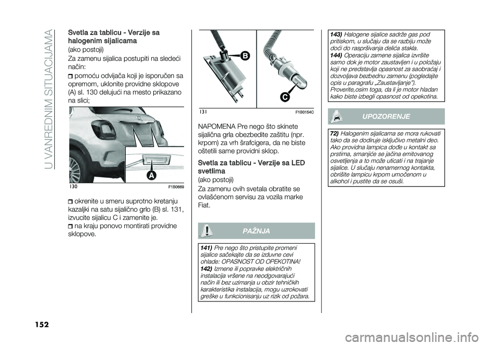FIAT 500X 2021  Knjižica za upotrebu i održavanje (in Serbian) �����7�(�.�1�6�(�=�8��)�=�:��7�D�=�>�7�8�7
��� �,���� � �� ���� �	�� �R ��� ��	� � ��
�%�� ��#���	� ��	� �� �	����
�-���	 ��	���	���/
�4� �
����� �