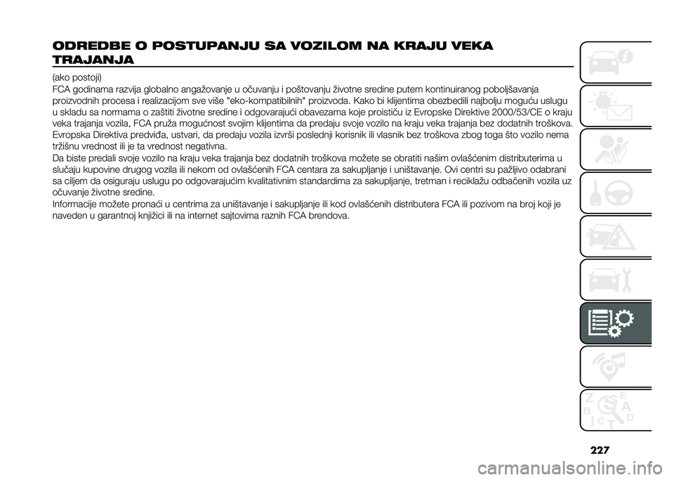 FIAT 500X 2021  Knjižica za upotrebu i održavanje (in Serbian) ���

���
���� � �	���
��	���� �� ������� �� ��
��� ����
�
�
������
�-���	 ��	���	���/
��D�7 ��	������ ���
���� ��
�	���
��	 �����"
