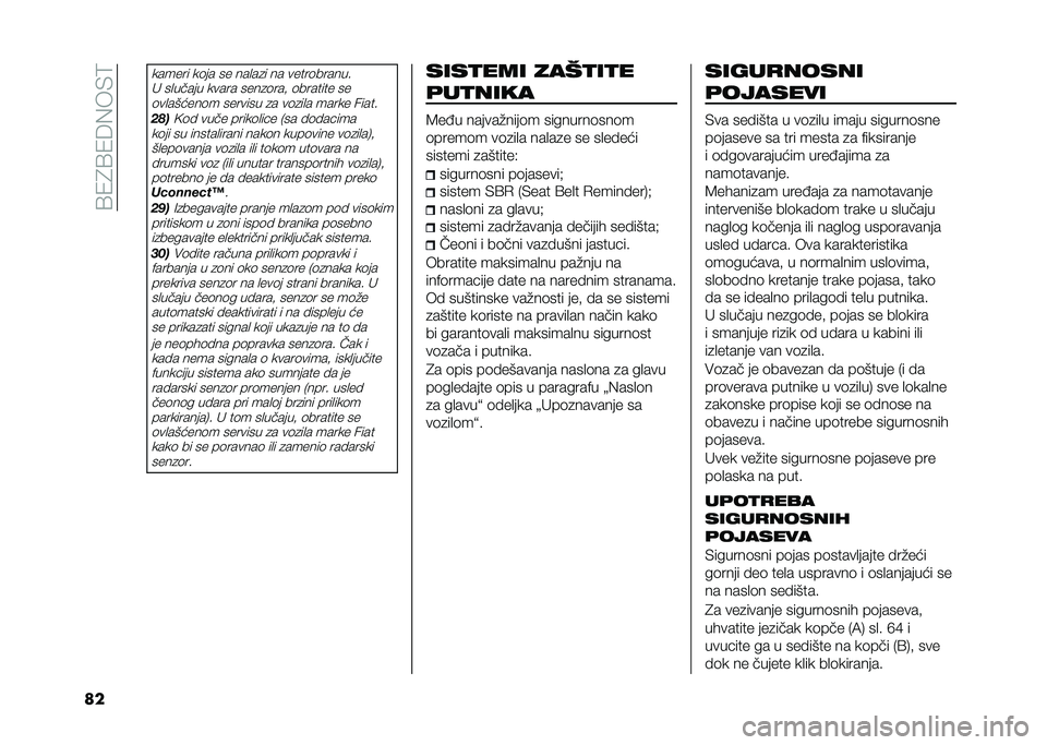 FIAT 500X 2021  Knjižica za upotrebu i održavanje (in Serbian) ��A�1�4�A�1�6�(��)�:
��
������ ��	�� �� ���
��
� �� �����	������
� ��
����� ����� ����
�	���  �	������� ���	��
������	� ������� �