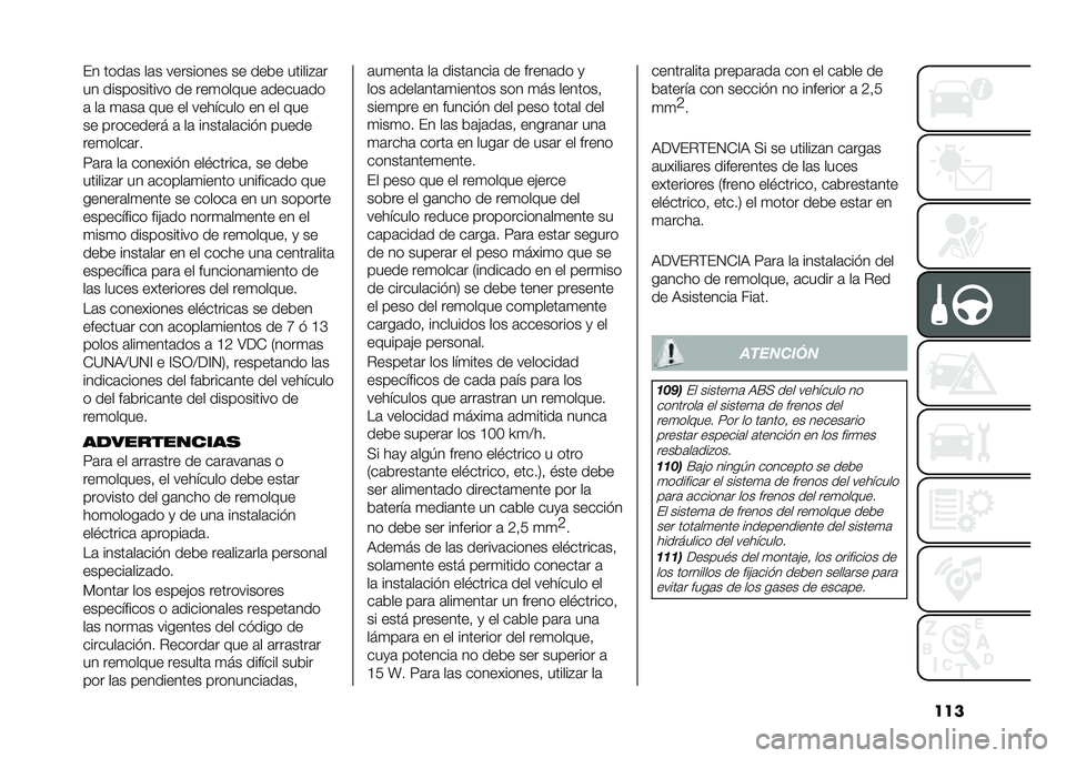 FIAT 500L 2020  Manual de Empleo y Cuidado (in Spanish) ����� ����	� ��	� ��������� �� ���&� ������#�	�
�� ����������� �� ���
����� �	�����	��
�	 ��	 �
�	��	 ��� �� �������� �� ��