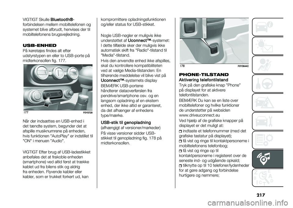 FIAT 500L 2020  Brugs- og vedligeholdelsesvejledning (in Danish) ���
��$�(�8�$�(�8 �"�����
�*���������R�
��	��������
�� ������ ��	���������	��� �	�

�
��
����� ����� �������� � �����
��
 ��� �