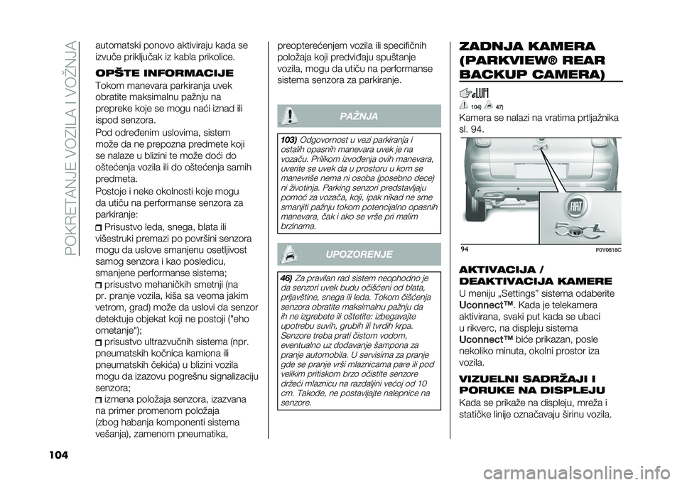 FIAT 500L 2021  Knjižica za upotrebu i održavanje (in Serbian) ��&��<�.�1�9�7�(�>�1����4�=��7��=����H�(�>�7
��� ����	������ ��	��	��	 ���������� ��� � ��
��
���� �����
����� ��
 ����
� �����	�
��!��