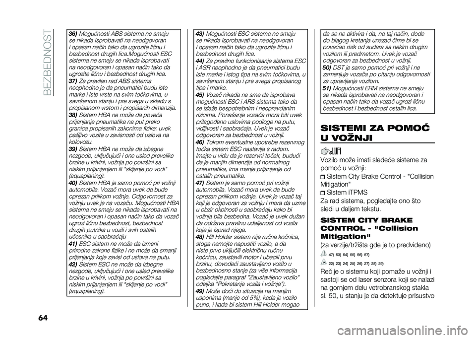 FIAT 500L 2021  Knjižica za upotrebu i održavanje (in Serbian) ��?�1�4�?�1�6�(��)�9
�	� ��%�
�8�	�����	��� �7�?�) ������� �� �����
�� ����� � �����	������ �� ���	� ��	��	��� � �	����� ����� ����	 �