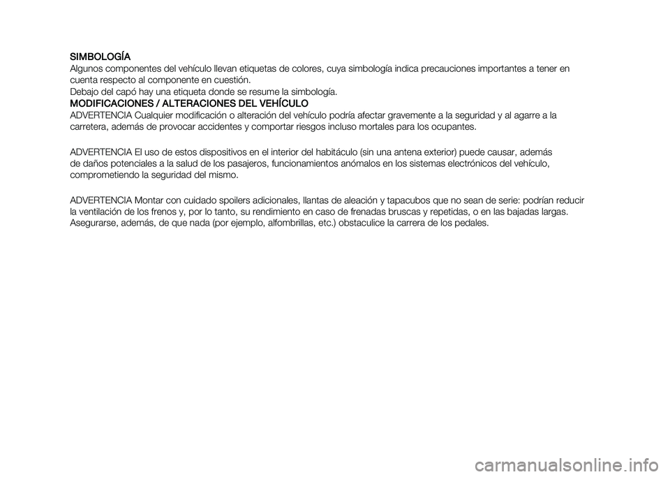 FIAT 500L LIVING 2020  Manual de Empleo y Cuidado (in Spanish) �+�*��0�-��-�8�;�)
�9������ ���
�������� ��� �������� �����	� ��������	� �� ��������! ���
�	 ���
�&������	 ������	 �����	�����