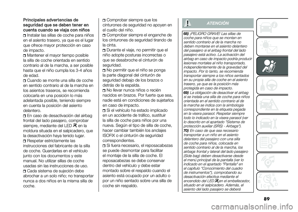 FIAT 500L LIVING 2021  Manual de Empleo y Cuidado (in Spanish) ���� ��
�
������ ����� ���
�
��� ��
���$�� ���� ��� �� �����
 ���
�� ��
�
���
�� �
���
��	 �� ����& � �
�	�
 �
��X�	�
�@����	��	� ��	