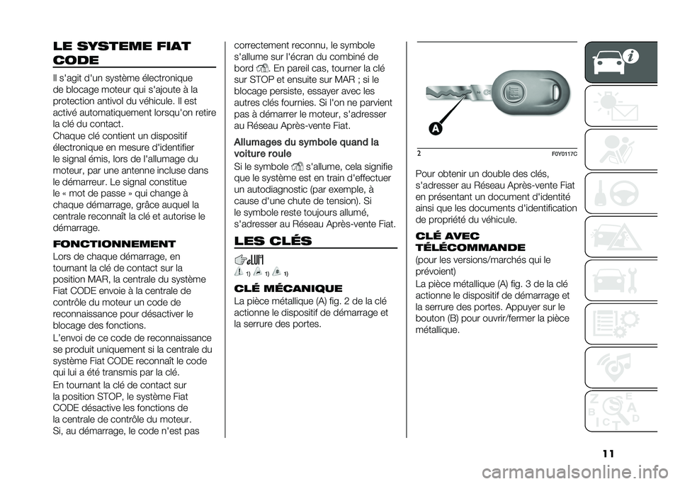 FIAT 500L LIVING 2020  Notice dentretien (in French) ���� ������� ���
�
����
�E�	 �����
� ����
 ��.���"�� ��	������
�
���
�� �#�	����� ������ ���
 ����=���� �  �	�
��������
��
 ��
�