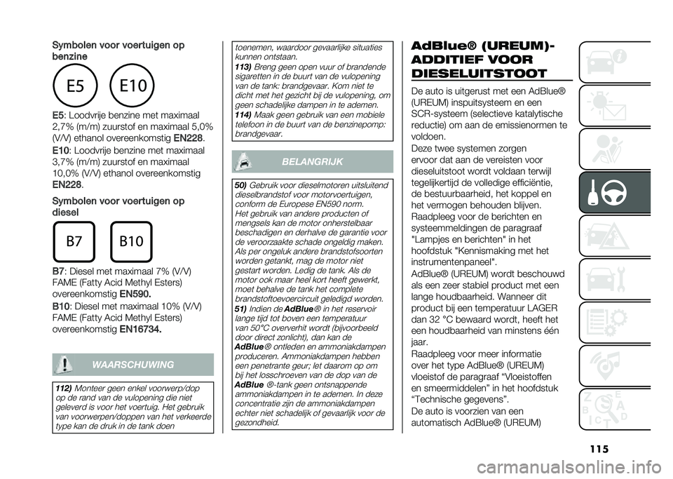 FIAT 500L LIVING 2020  Instructieboek (in Dutch) ����)�(������	 ���� ���� ���
���	 ��
���	� �
�	�
�.�
�( ������
��� �
������ ���	 ���!�����
�.��G�T �9��<��: ����
��	�� �� ���!����� �