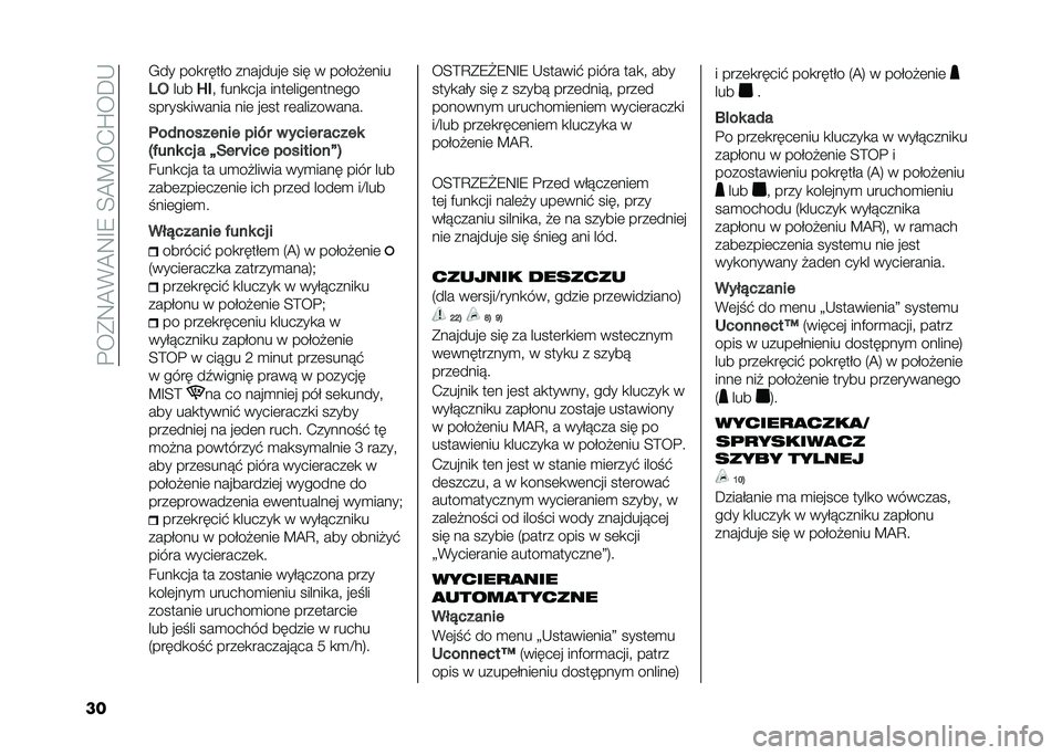 FIAT 500L LIVING 2020  Instrukcja obsługi (in Polish) ��%��*�9�@�(�@�9�F�8��<�@�B��.�Q��D�-
�� �/�� ���
����� ��������	 ��� � �����#�	���
��3
����9��" �)���
��� ����	����	����	��
������
����