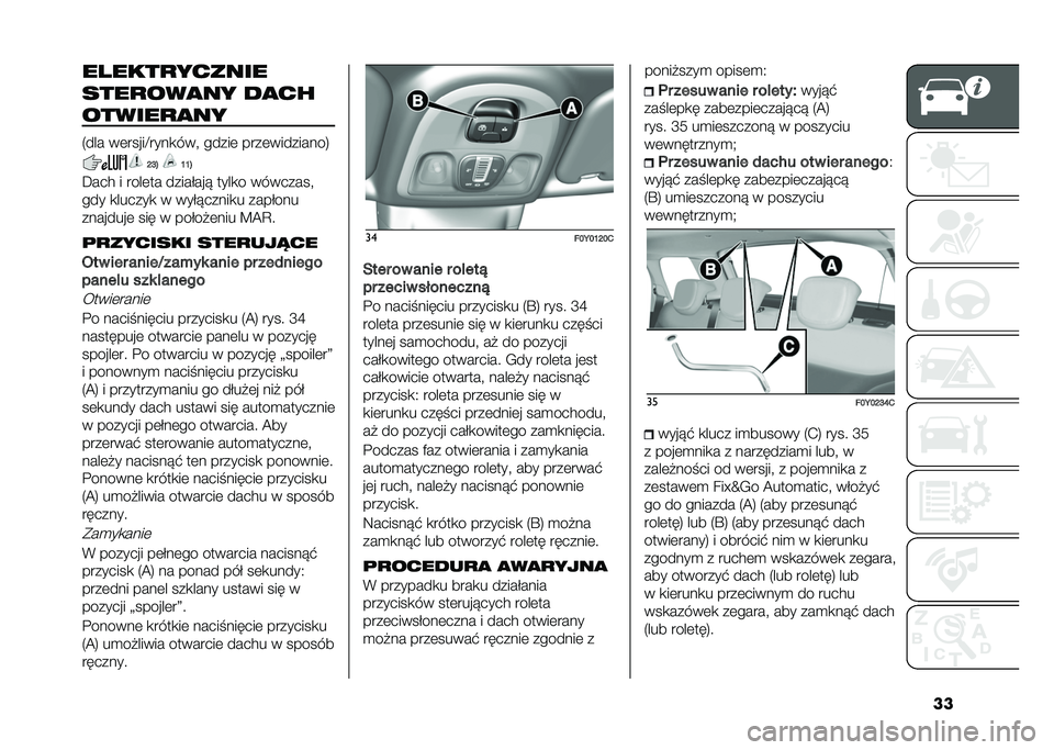 FIAT 500L LIVING 2020  Instrukcja obsługi (in Polish) ���� ����
������
����
���
�� ��
��
������
�
��
�5��� ��	�����E����
���" �����	 ����	���������6
�I�J�$ �L�L�$
�D��� � ����	�� �����