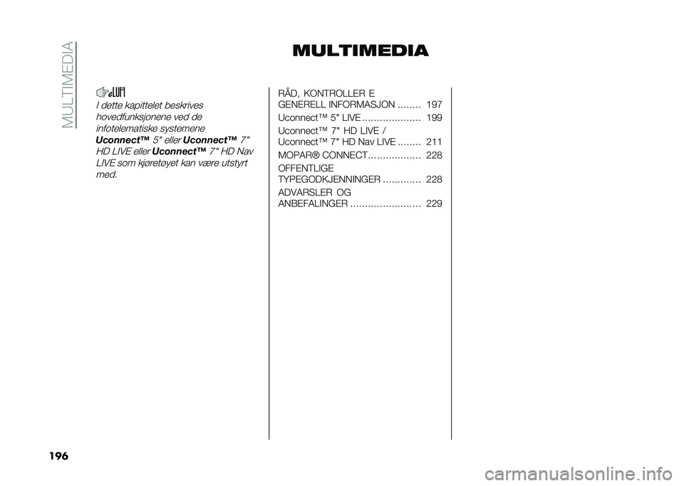 FIAT 500L LIVING 2021  Drift- og vedlikeholdshåndbok (in Norwegian) ��5�7��6�$�5�%�!�$�4
���	 ��	��
������
�$ ��
���
 �
������
�	�
� ��
��
����
�
����
�����
�����
��
 ��
� ��

������
�	�
������
�
 �� ���
��
��

