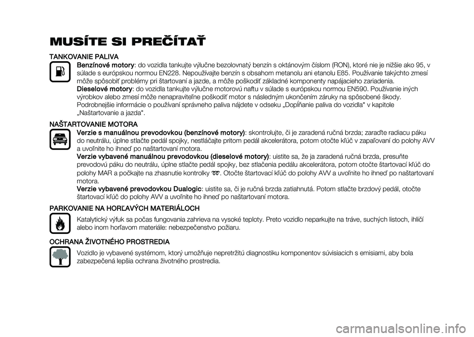 FIAT 500L LIVING 2021  Návod na použitie a údržbu (in Slovak) ������ �� �	�
������
�3�/�4�5 �)��/�4�0�6 �7�/� �0��/
�8�������� ���
�� �
�2 �� ������� ����
���� ��+���#�� �����������+ �����$� � ��