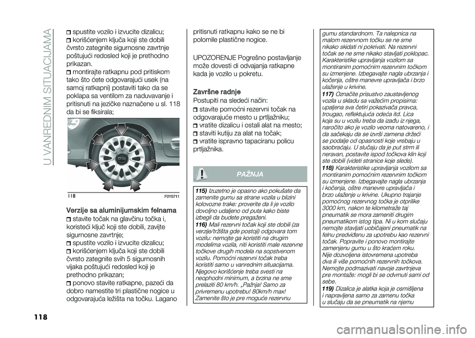 FIAT 500L LIVING 2020  Knjižica za upotrebu i održavanje (in Serbian) ��"���7�(�.�1�6�(�=�8��)�=�9�"�7�A�=�>�7�8�7
��� �������� ��	�
��
�	 � ��
���!��� � ��
��
��!��
��	��������� ��
���� ��	�� ��� � �	���
�
�����