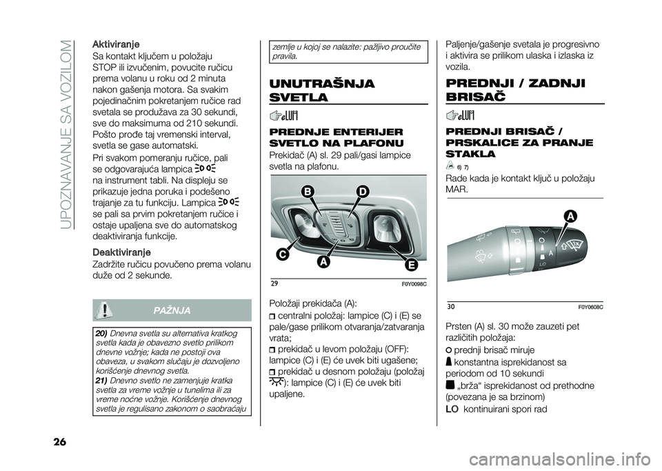 FIAT 500L LIVING 2020  Knjižica za upotrebu i održavanje (in Serbian) ��"�&��4�(�7��7�(�>�1��)�7����4�=���8
��	 �(�
 ��	��	� ��� �
�)� ��	����� ��
����� � ��	�
�	�%���
�)�9��& ��
� ��
��������# ��	���!��� �����!�
