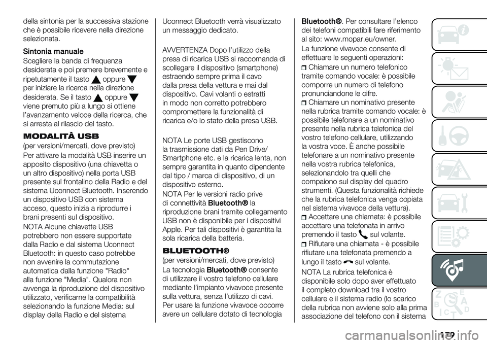FIAT PANDA 2019  Libretto Uso Manutenzione (in Italian) ��
�
5-++( 2"%)$%"( 0-’ +( 2*##-22"1( 2)(/"$%-
#>- V 0$22"8"+- ’"#-1-’- %-++( 5"’-/"$%-
2-+-/"$%()(6
E%)*&)%:B:)3:($
?#-&+"-’- +( 8(%5( 5" <