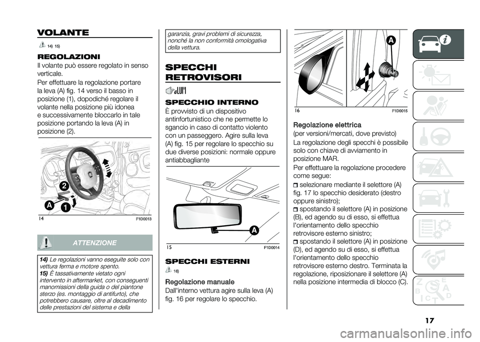 FIAT PANDA 2021  Libretto Uso Manutenzione (in Italian) ��
�������
�1�7�4 �1�5�4
�����������
�;� ����	��
� ���2 ������ ������	�
� �� �����
����
���	���
��� �����
�
��	�� ��	 ������	���