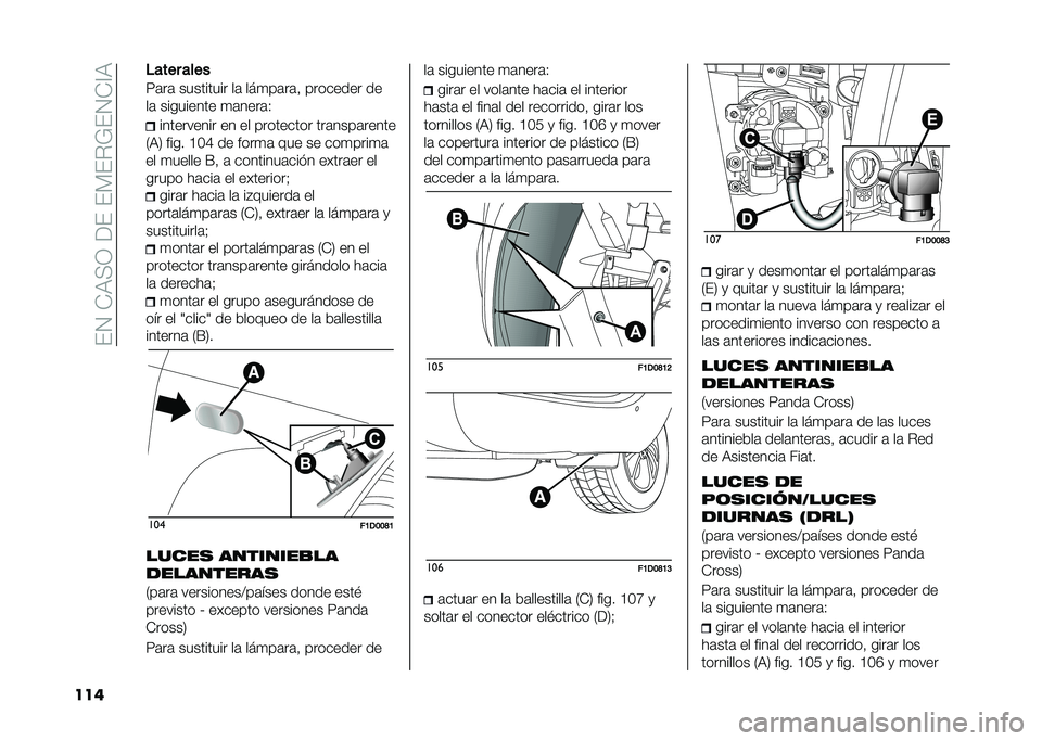 FIAT PANDA 2021  Manual de Empleo y Cuidado (in Spanish) ��%�0��)�9��/��<�%��%��%�#�7�%�0�)�@�9
��� �%���� ����
��	��	 ��������� ��	 ���
��	��	�  �������� ��
��	 ��������� �
�	����	�,
���������
