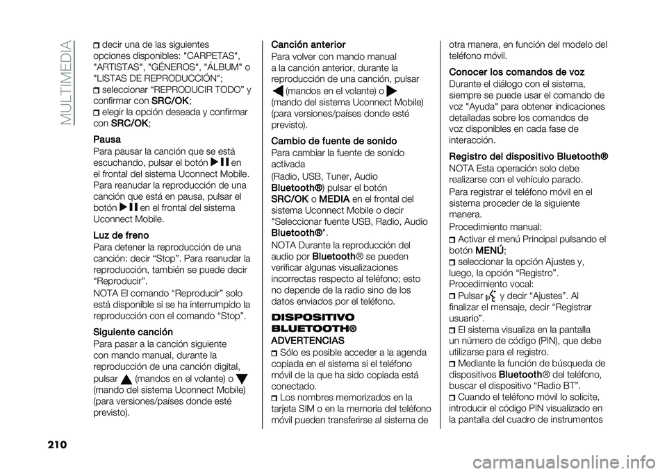 FIAT PANDA 2021  Manual de Empleo y Cuidado (in Spanish) ���=��&�@��%�<�@�9
��� ����� ���	 �� ��	� ����������
�������� ������������, �8�)�9�#��%�&�9��8� 
�8�9�#�&�@��&�9��8�  �8�7�[�0�%�#�/��8�  �8�Z��E�=