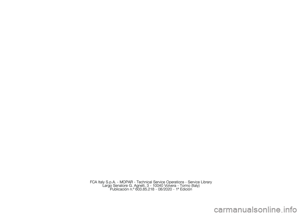 FIAT PANDA 2021  Manual de Empleo y Cuidado (in Spanish) 