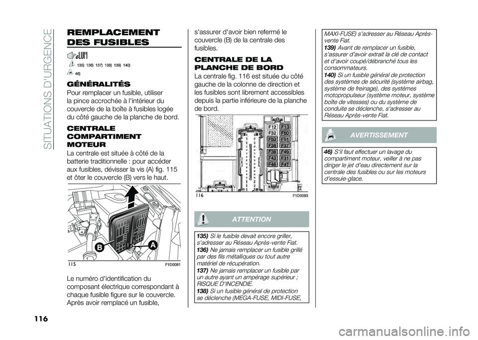 FIAT PANDA 2021  Notice dentretien (in French) ��*�E�D�?�&�D�E�1��*��%��?�0�)���(�
���	 ������������
��� �$�������
�7�9�:�$ �7�9�=�$ �7�9�?�$ �7�9�@�$ �7�9�>�$ �7�<�8�$
�<�=�$
� ����������
���� ����