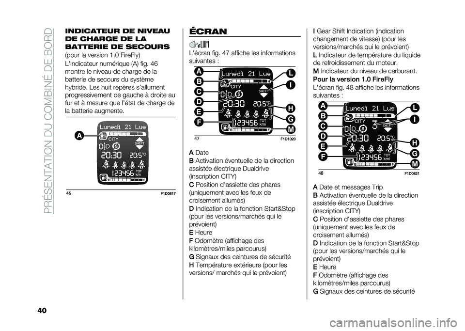 FIAT PANDA 2021  Notice dentretien (in French) ���0�I�*���D�&�D�E�1���%�?��(�1�<�G�E��I��%���G�1�0�%
�� ���������� �� ������
�� ����� � �� ��
�������� �� �������
�/���� �	� �����
