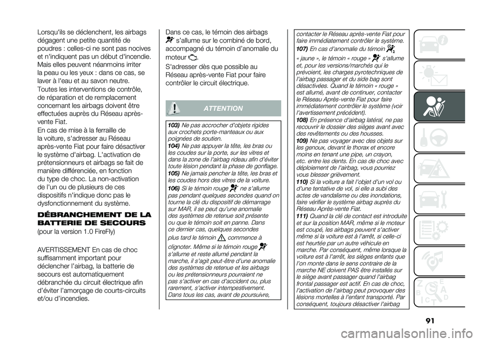 FIAT PANDA 2021  Notice dentretien (in French) ���7�������
�	� �� ����	��
����
�� �	�� ��
��!���
�������
� ��
� ����
�� ����
��
�� ��
������� �. ���	�	���+��
 �
� ���
� ��� �
��
