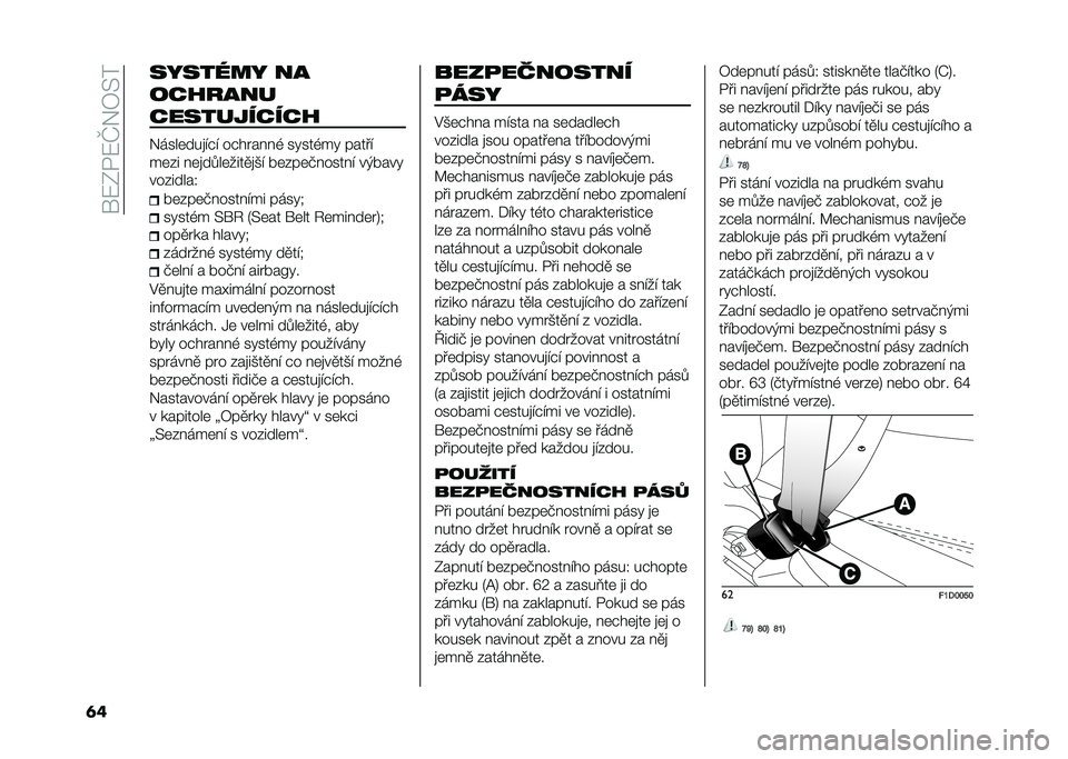 FIAT PANDA 2021  Návod k použití a údržbě (in Czech) ���8�-��8�P��4�?�
�	� ��*�����* ��%
��(�)�!�%��
�(�����"��(��(�)
�����	���
��#� ��#�� ����( ��"���(��" �����
��	�� ��	�
����	����
�
�*� �!�	���	