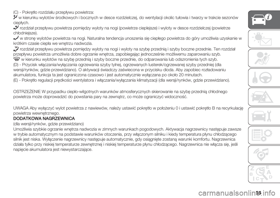 FIAT PANDA 2019  Instrukcja obsługi (in Polish) �� QJS s :/,"6$C/ "/+4+5#C% -"+(-C*0% -/05($"+#P
0 ,5("%.,% 0*&/$80 ="/4,/0*23 5 7/2+.*23 0 4(12( "/+4+5(&2+(’? 4/ 0(.$*’5 /,/&52 $%C/05# 5 $0#"+* 0 $"#,25