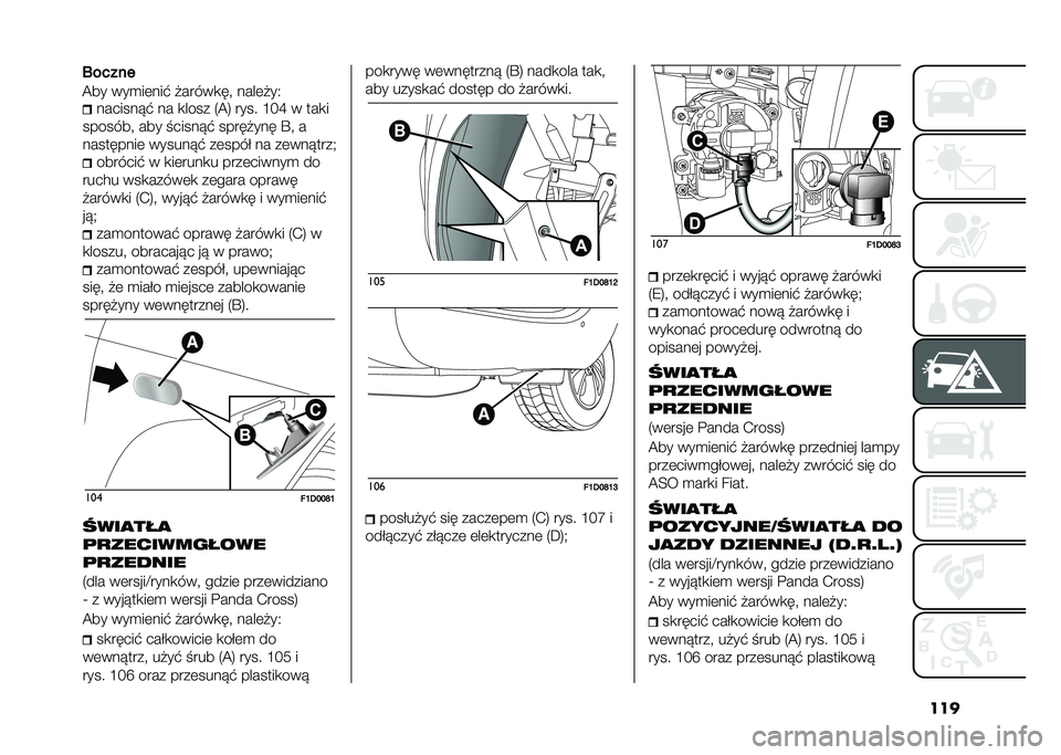 FIAT PANDA 2021  Instrukcja obsługi (in Polish) �����������" �� �
���� �2�@�4 ���� �F�H�M � ���
�
�������  ��� �������" �����!��� �S�  �
���������	 �������" ��	����$ �� ��	����