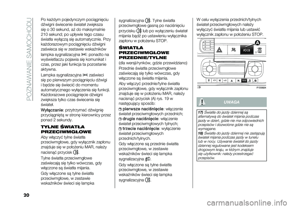 FIAT PANDA 2021  Instrukcja obsługi (in Polish) �����8�@�%�@�8�E�7��;�@�?��+�T��C�*
�� �� �
��!���
 ����	�������
 ������������
��.����� ����	��	���	 ������	�$ �����
���
��� � �L�H ��	�