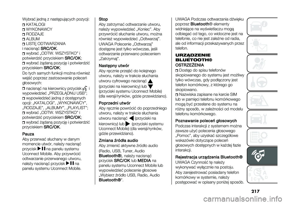 FIAT PANDA 2021  Instrukcja obsługi (in Polish) ���
�%�����" ��	��� � ������������� ��������1
�)�@�=�@�3��,�E
�%�I�)��8�@�%�+�I
�A��C��@�-�7
�@�3�S�*�?
�3�E�;�=�R ��C�=�%�@�A��@�8�E�@
� ��������" ��3�*�