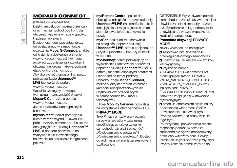 FIAT PANDA 2021  Instrukcja obsługi (in Polish) ��?�*�3�=�E�?�7�C�E�@
��� ������O �������
�2����	�!���	 �� �������!�	����4
�C����
� ���
 ���$����
 �
��!�� ����	� ���$�
���� �
��	�" ���
��