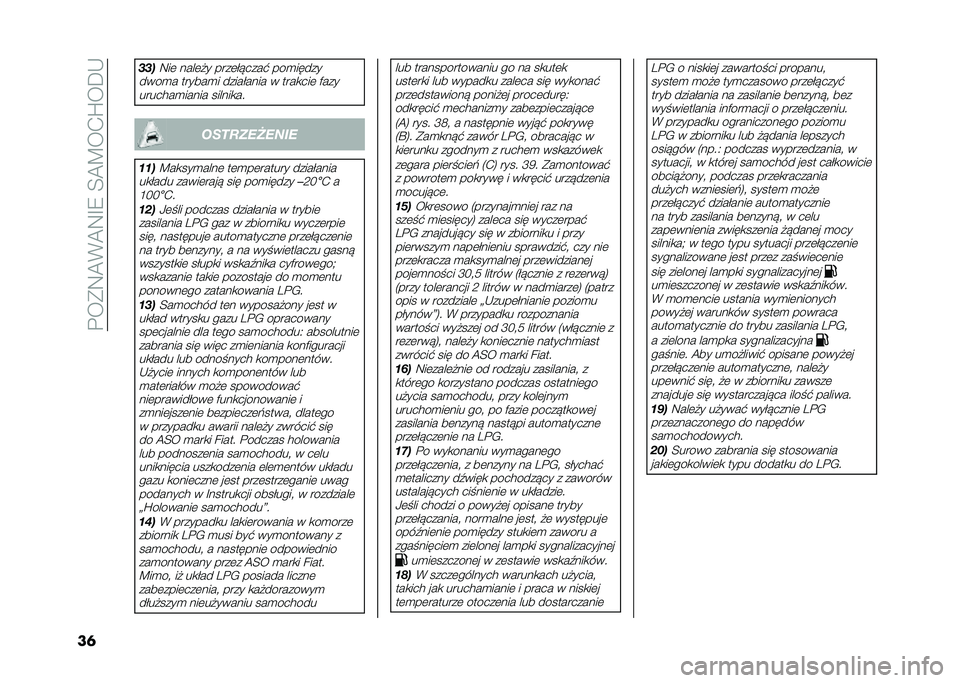 FIAT PANDA 2021  Instrukcja obsługi (in Polish) �����8�@�%�@�8�E�7��;�@�?��+�T��C�*
��	 ���
�8��	 ����	�!� ����	�$�����" ���
�����
����
� ������
� �����$���� � ����
���	 �&��� �������
�