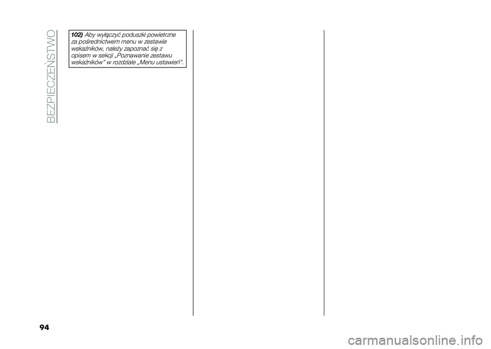 FIAT PANDA 2021  Instrukcja obsługi (in Polish) ��S�7���E�7�+��7�a�;�=�%�
�� ����
�@�� ���$�����" �������
� �����	�����	
�� �����	�������	�
 �
�	�� � ��	������	 ���
��.���
���  ����	�