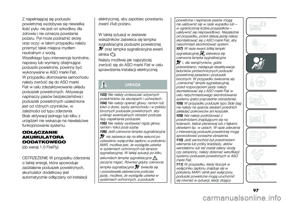 FIAT PANDA 2021  Instrukcja obsługi (in Polish) ��
� ����	�$�������	� ��� �������
�
�����	�����	� �������� ��� ���	���	��
�
�����" ���$��1 ���	 ��	�� �� ���
������ ���
����