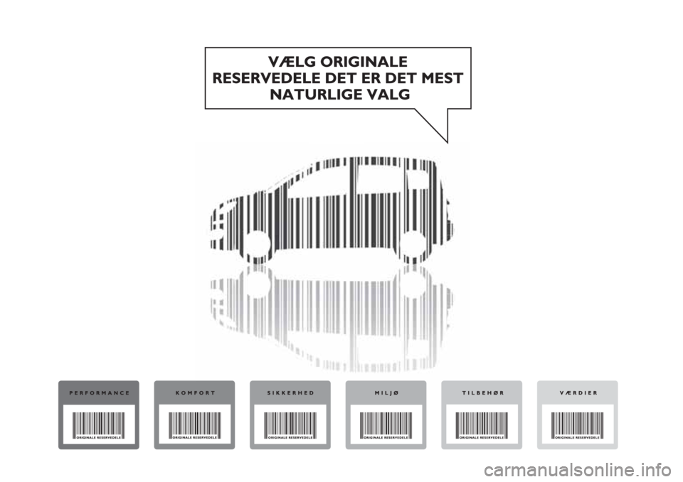 FIAT PANDA 2019  Brugs- og vedligeholdelsesvejledning (in Danish) 