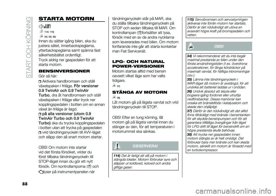 FIAT PANDA 2020  Drift- och underhållshandbok (in Swedish) ��"��3�+���,�?�;��:�A�+�-�#�-�%
�� ���
���
 ������
�8�8�>�; �8�8�<�;
�:�>�; �:�<�; �:�?�;
�#���� ��
 ���	�	�� ����� ������  ��� ��

��
��	��� ���	��	�  