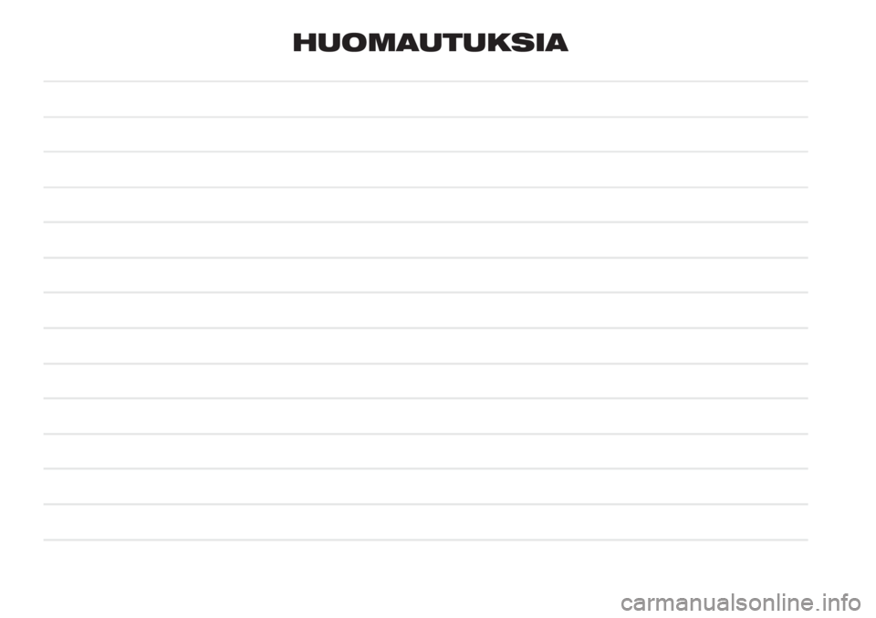 FIAT PANDA 2019  Käyttö- ja huolto-ohjekirja (in in Finnish) $"&()"’"-*+) 
