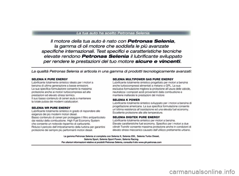 FIAT PUNTO 2015  Libretto Uso Manutenzione (in Italian) 185-206 PUNTO POP 1ed IT  05/03/14  15.09  Pagina 206 