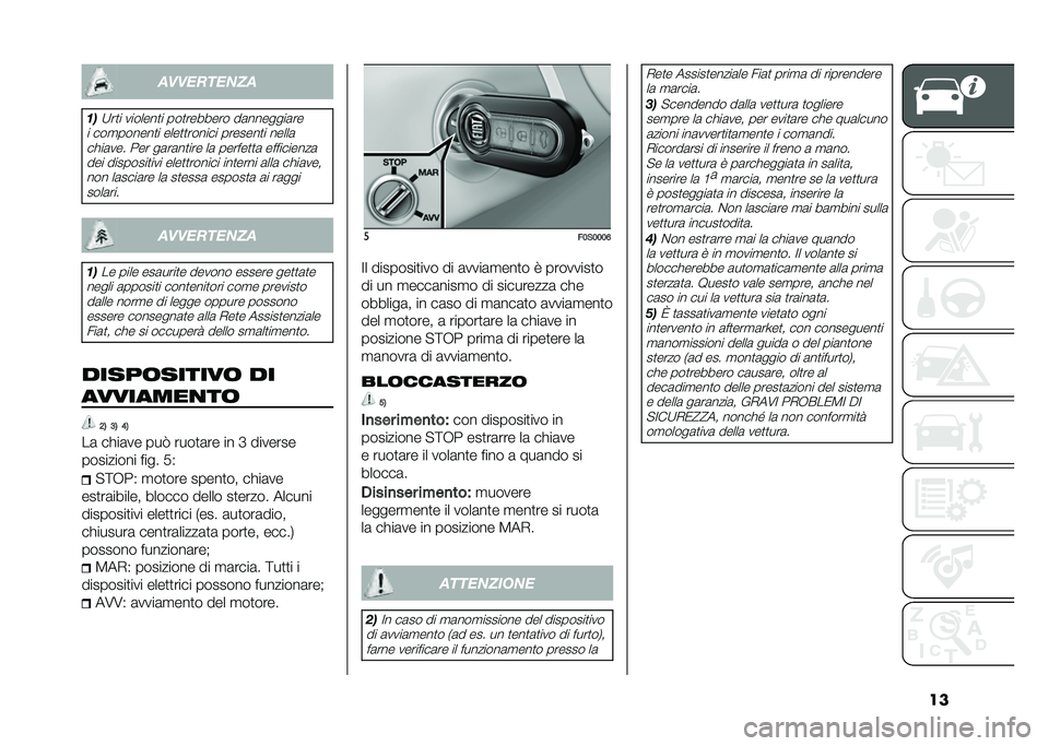 FIAT 500 2021  Libretto Uso Manutenzione (in Italian) ������������
�	�
�9��
� �������
� ���
������� ��	�������	��
� ���
������
� ����
�
������ �������
� �����	 ����	��� ��� ��	